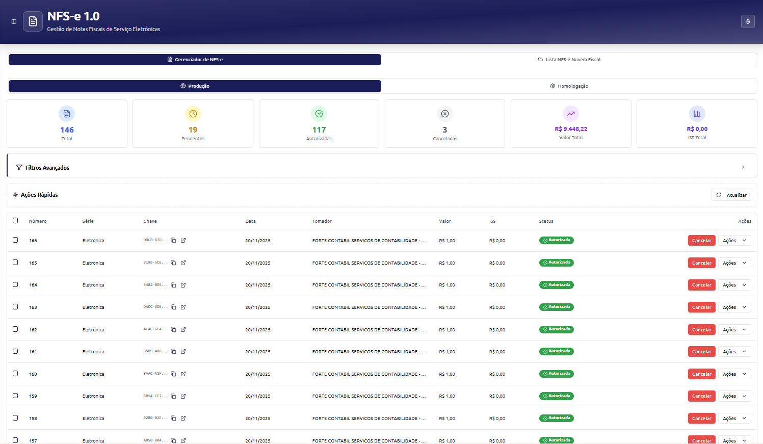 Numify Numify SaaS - Sistemas Empresariais Completos